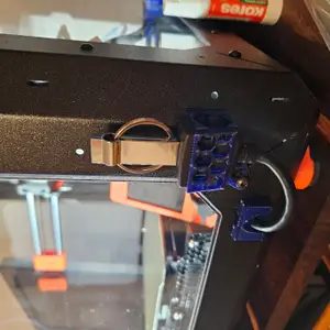MINI Enclosure USB Port Cover with cable feedthrough