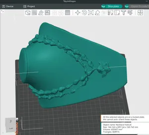 necklace holder my gf wanted to scan