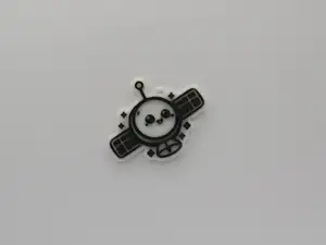 Cute Satellite Keychain