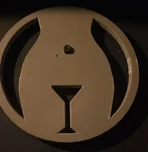 Letrero de bar para Baño de Mujeres / Pub sign women's bathroom