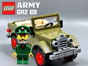 Lego Army GAZ 69