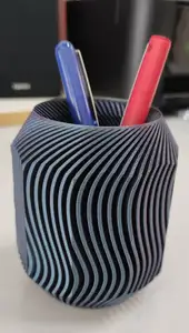 Decagonal and rounded Pencil Vase Holder