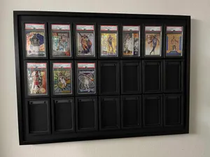 PSA graded TCG spots cards wall holder and display frame