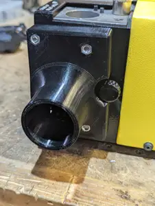 Dust extractor shop vac adaptor for drill bit grinder