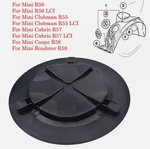 Headlight Cover Wheel House Fender Cover For MINI R56 R55 R57 R58 R59