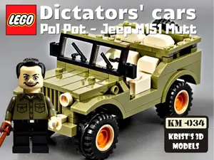 LEGO Pol Pot - Jeep M151 Mutt