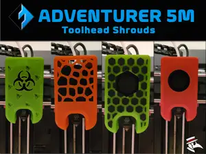 FlashForge Adventurer 5M Toolhead Covers