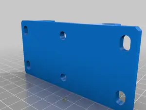 Adjustable base for TV / Monitor Wall Mount MkII