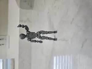 Mannequin with Print in Place Joints