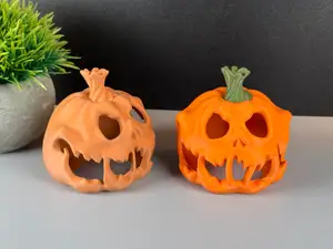 Horror Pumpkin Hollowed Out