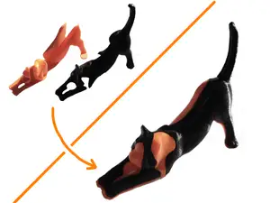 Single Extruder - Dual Color - Stretching Cat