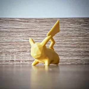 Pikachu attack - low poly (pokemon)