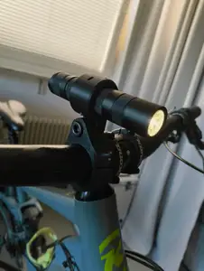 Flashlight bike holder 35mm bar mount Convoy S2+