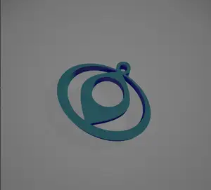 Classic Logo Mazda Keychain