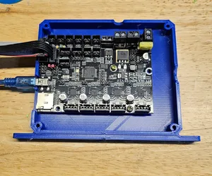 Vertical case SKR mini E3, USB port, Display cable pass through, shorter screws