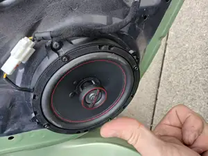6.50" Speaker mount for 07 Hyundai Accent 2 Door Hatchback