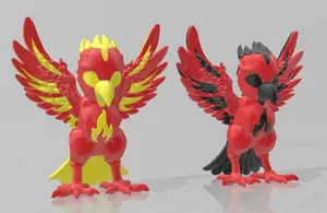 Fiery Phoenix - Single Extruder - Dual Colour