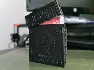 Bicycle playing cards box
