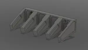 4 mag steel AK mag hanger