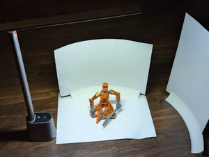 Mini photo studio - paper background holder (A4, A3, A2)