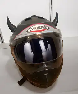 Detachable Devil Horns for Motorcycle Helmet