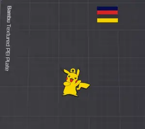 Pikachu keychain