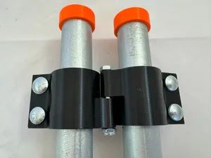 Makerpipe 1 inch EMT Pipe Clamping Gate Hinge