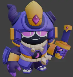 Dark Samurai Gene - Brawl Stars