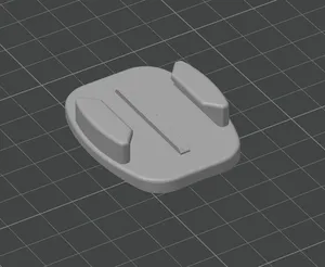 GoPro Curved Helmet mount