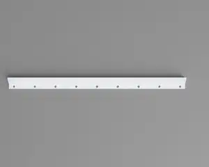 Angled Govee LED Light Strip Accent Lighting Mount With Holes for Securing Down