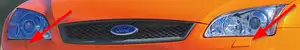 Bumper windshield wiper cover cap Ford Focus MK2