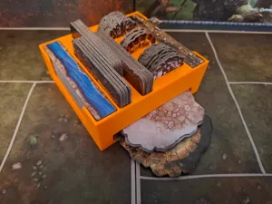 Journeys in Middle-Earth battle tokens tray