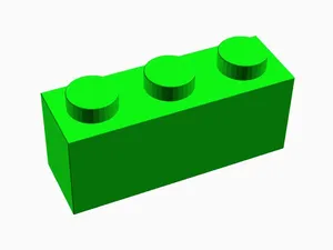 Lego Brick 3x1