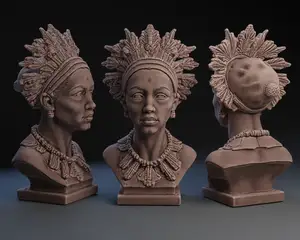 Maïdou Doublé Voodoo Mentor of New Orleans 1730