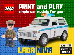 LEGO LADA NIVA Cabrio