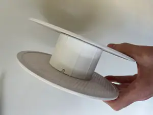 Adapter for Overture Cardboard Spools to fit on Bambu Lab Plastic Spools