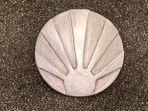 Uncharted 2 Among Thieves Rising Sun belt buckle coin