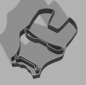Iron Man Mask (Play-Doh)