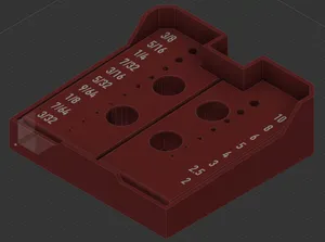 Hex Wrench stands for top of Milwaukee Packout Tool Station
