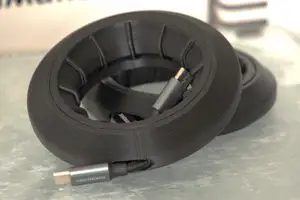 Next Gen USB (and more) Cable Winder / Organizer (Print-in-Place, Multiple Sizes, Stackable)