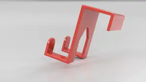 Towel hanger for cabinet door