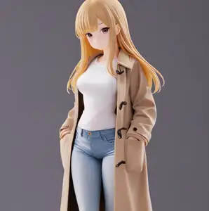 Anime Figurine - Woman in Jacket