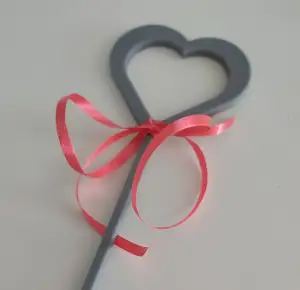 Magic Heart Wand for Princesses,Witches & Fairies