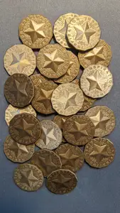 Tokens of Inspiration (DnD 5e) - Vertical, Smaller, Double Sided