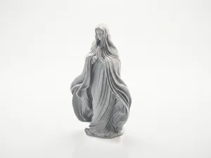 Praying Mother Mary Figurine Religious 3D Printable