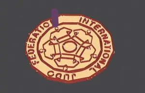 Judo approved Logo circle