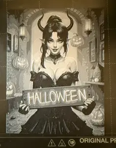 Demon girl Halloween