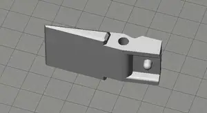 airsoft G36 modified magazine lever/catch longer version
