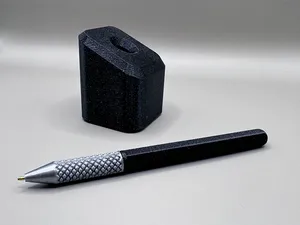Modern Ballpoint Pen with Penholder