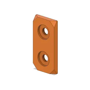 Prusa bear upgrade end cap Z-axis with cable channel